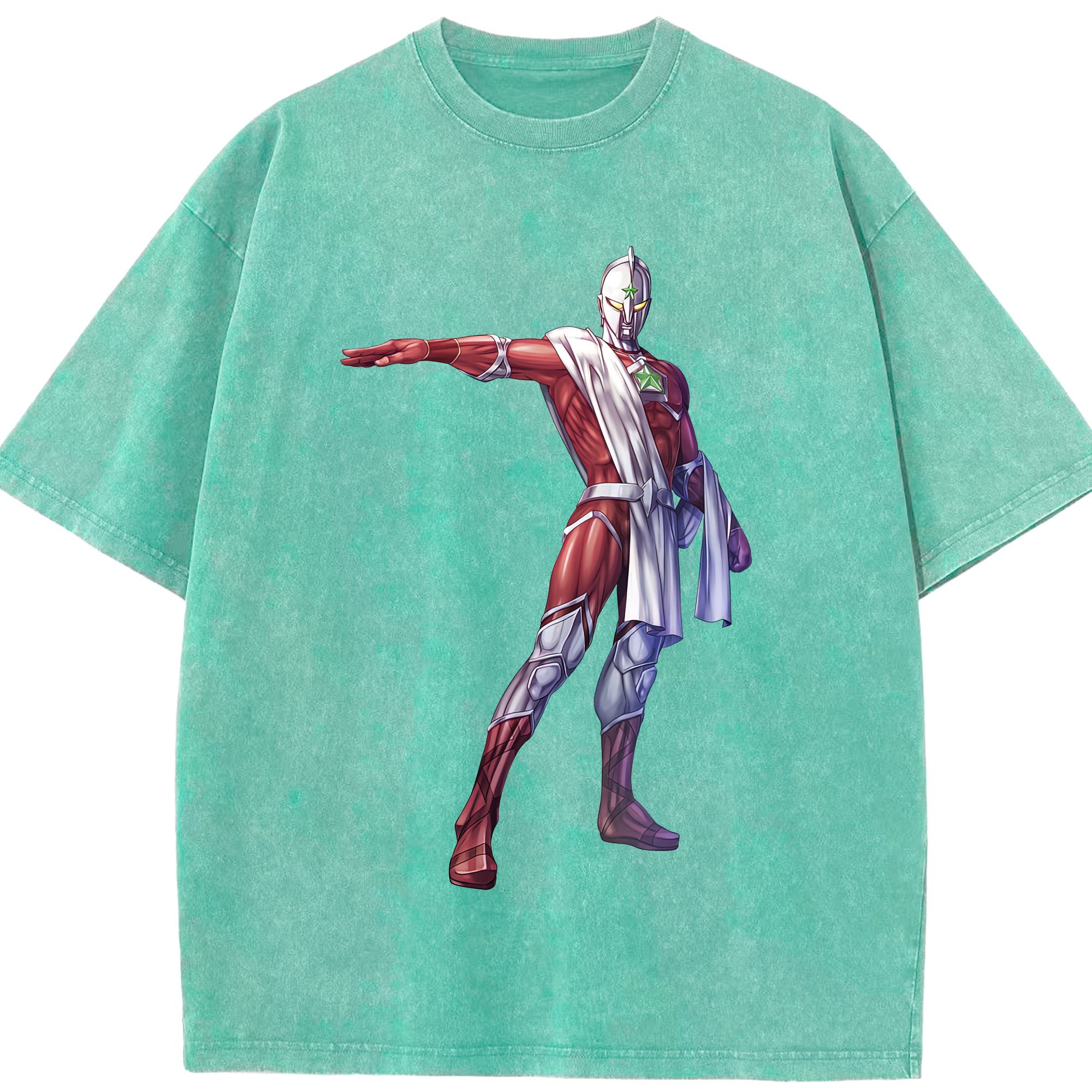 （画像用） ウルトラマン Ultraman 綿100% ヴィンテージ風 半袖Tシャツ（フロントプリント）